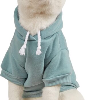 Basic Dog Hoodie, Dog Warm Jacket, Cat Apparel, Dog Shirt, Dog Clothes for Puppy Kitten Small Medium Dogs Cats